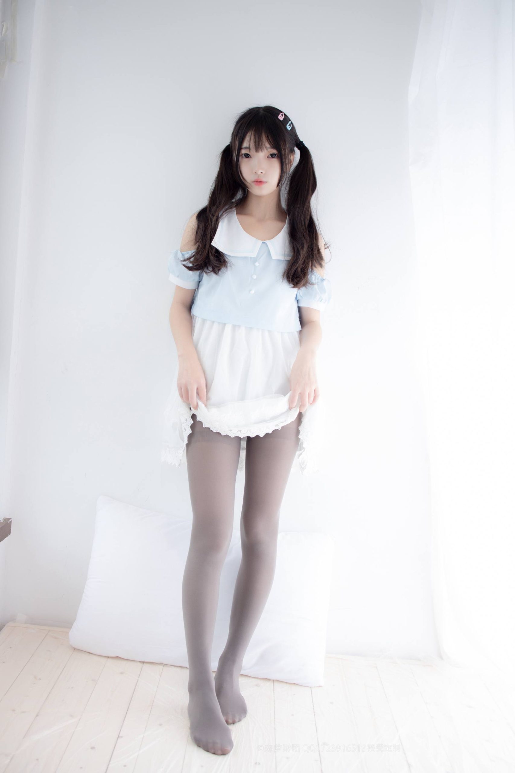 图片[4]-超级甜美的灰丝小姑娘【86P】20005-JK图库