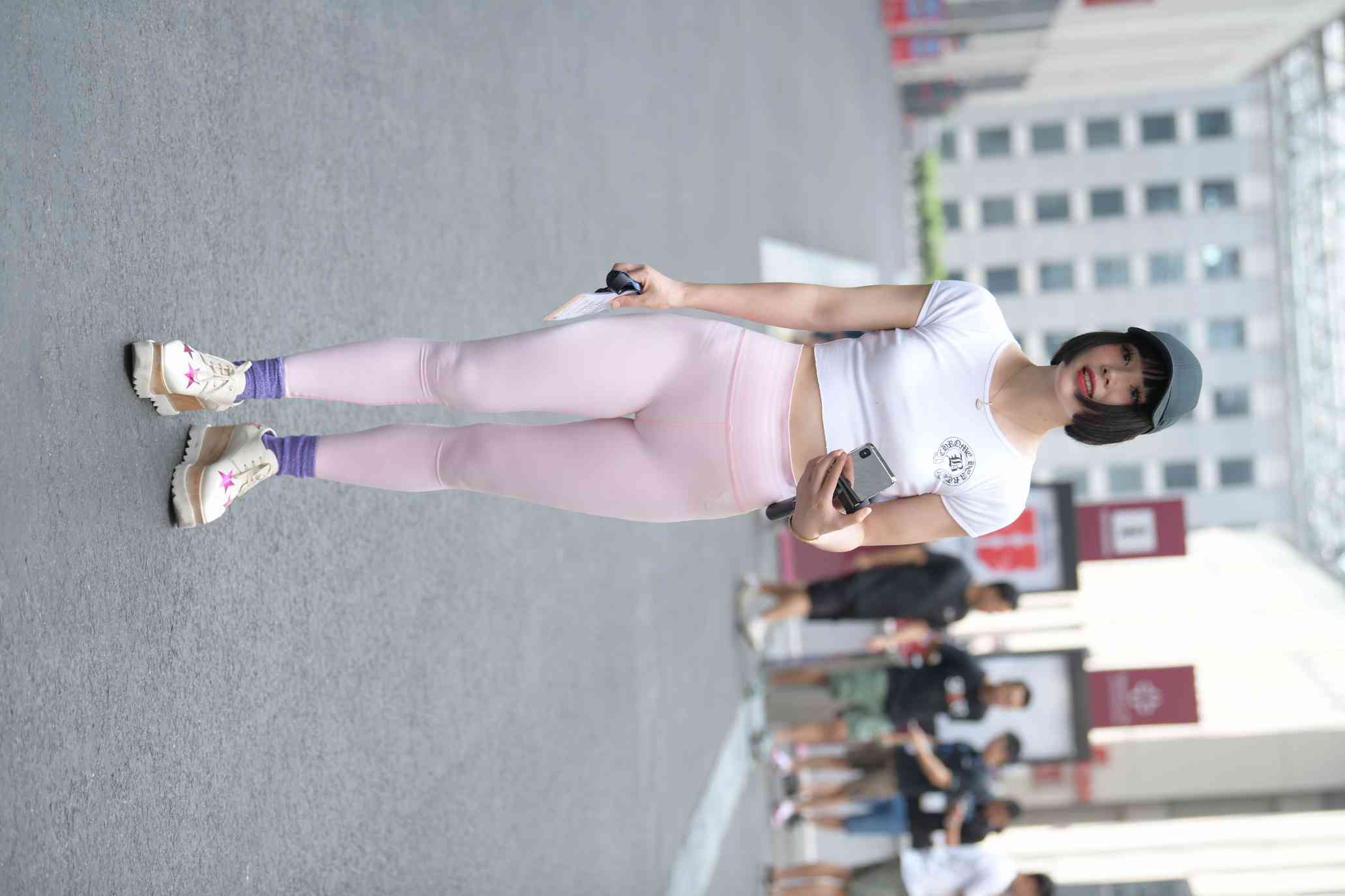 图片[2]-短发鸭舌帽时尚女生【102P】04022-JK图库