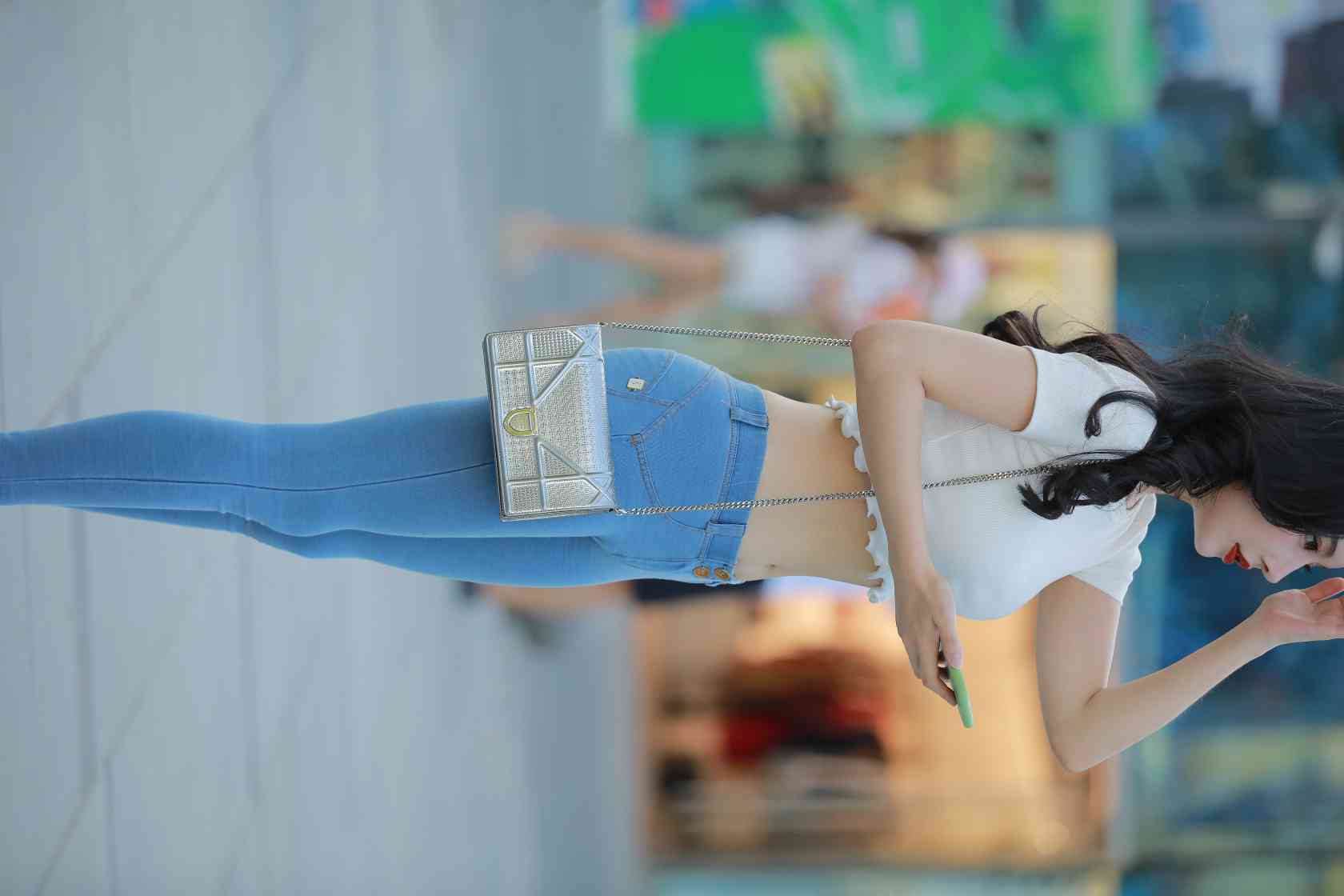 图片[3]-非常漂亮的紧身牛仔裤女孩【115P】04016-JK图库