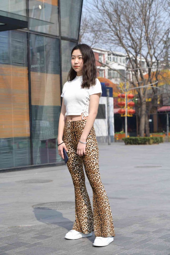 豹纹紧身裤小姑娘【339P】04026-JK图库