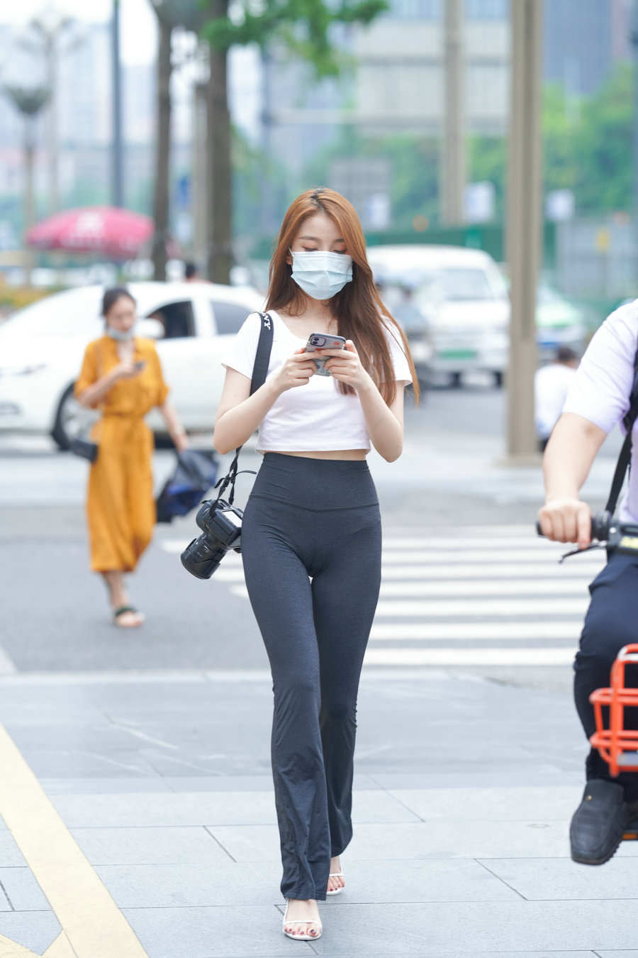 图片[3]-玩单反机的瑜伽裤女孩  J1270 498P5V-28.6GB-JK图库