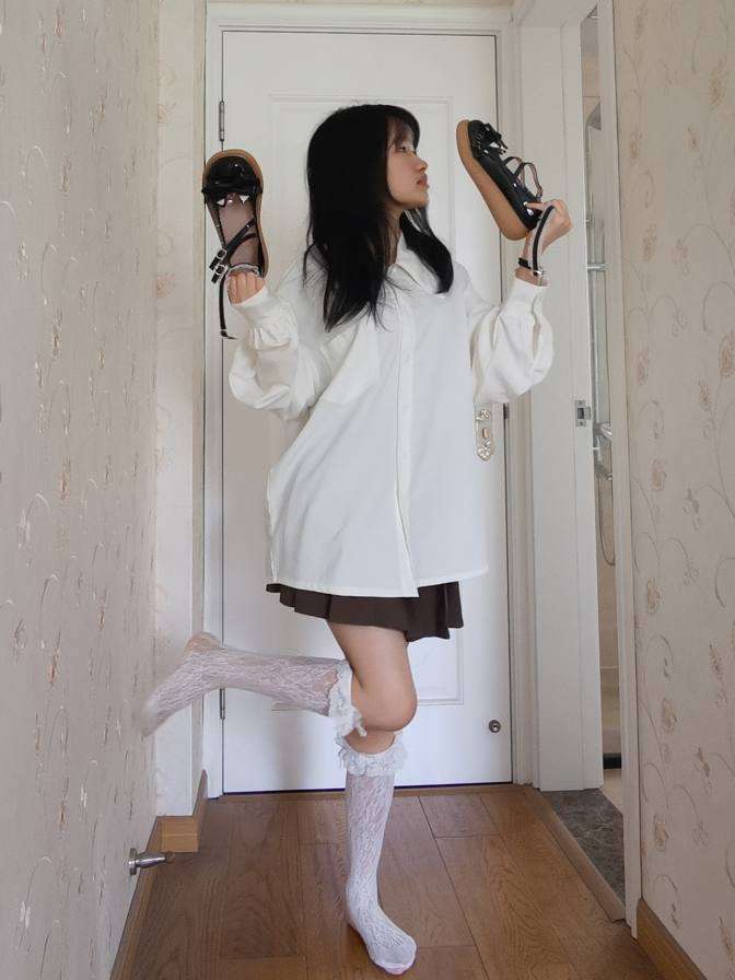 图片[3]-百褶裙可爱又大方的小姑娘【122P】20002-JK图库