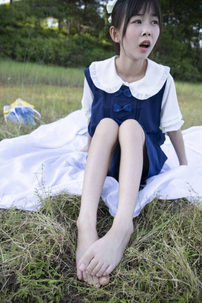 非常甜美的牛仔裙女孩【226P】20021-JK图库