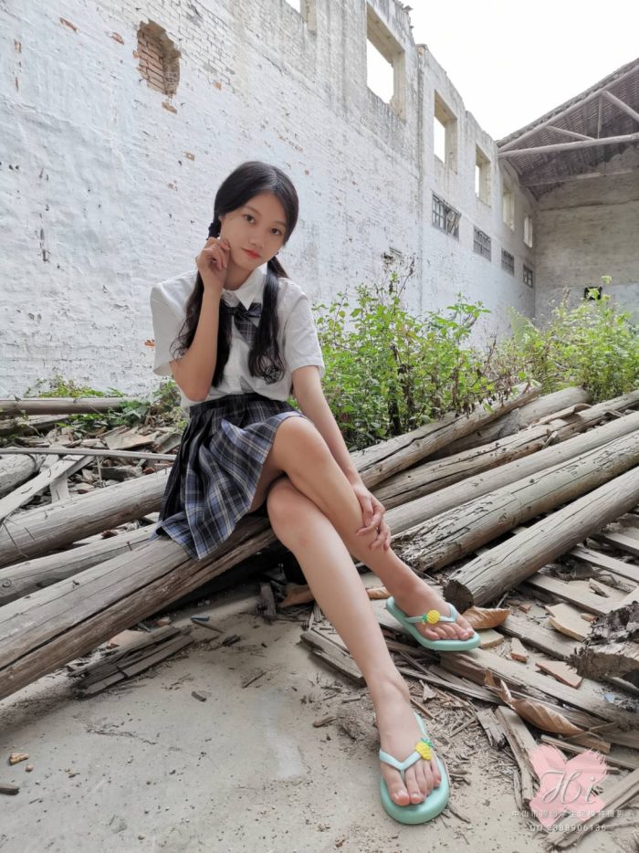 可爱的百褶裙双马尾女孩【167P】20029-JK图库