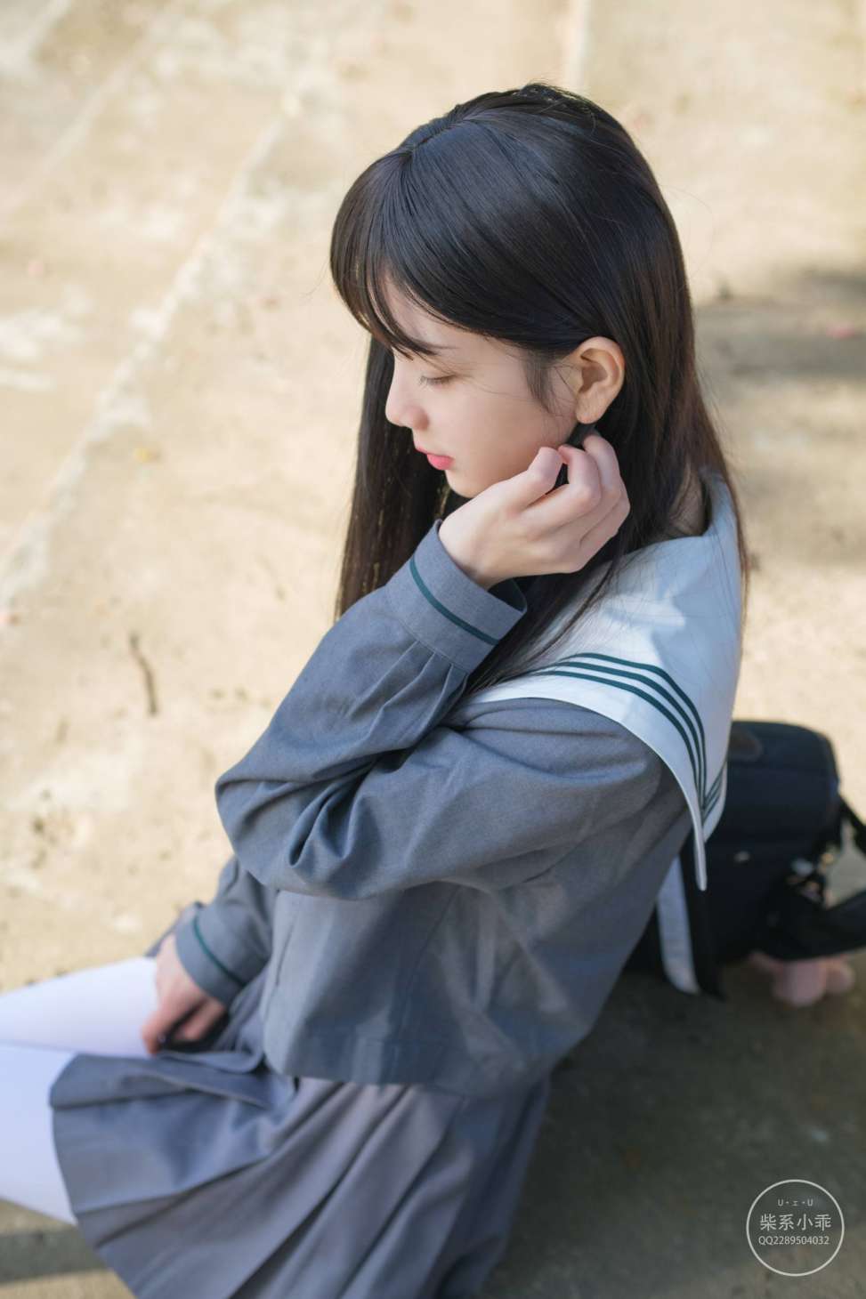 图片[3]-白丝清纯少女真的太可爱了【60P】20001-JK图库