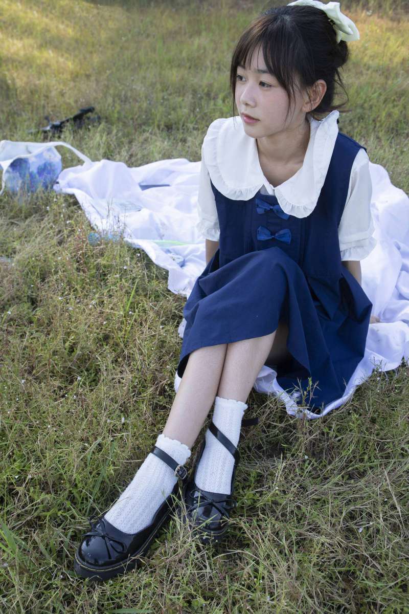图片[6]-非常甜美的牛仔裙女孩【226P】20021-JK图库