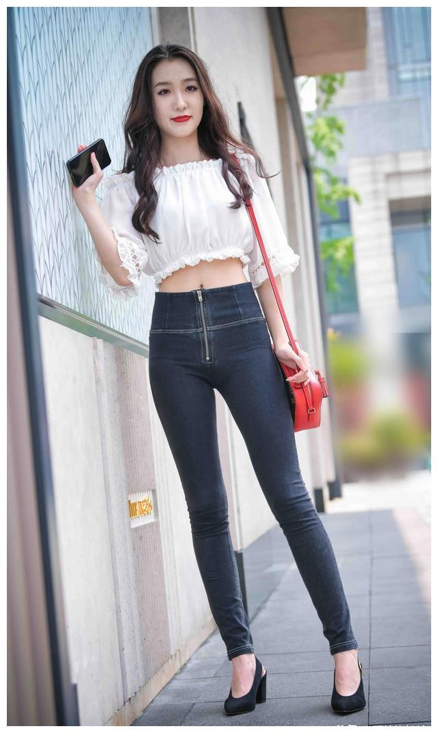图片[4]-紧身牛仔裤卷发姑娘 J1726 103P-2.28GB-JK图库
