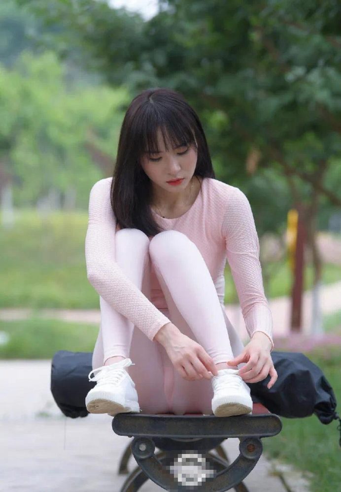 图片[4]-粉粉的瑜伽裤女孩太可爱了 J2090 854P1V-30.4GB-JK图库