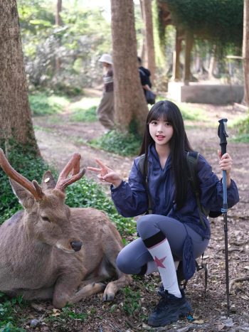 图片[5]-爱爬山的瑜伽裤MM，太甜美了！~-JK图库