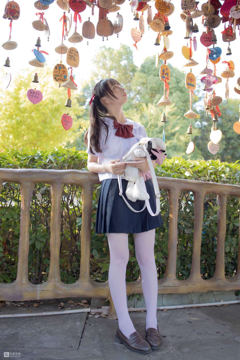 图片[5]-眼神好清澈的双马尾白丝女孩【75P】20019-JK图库
